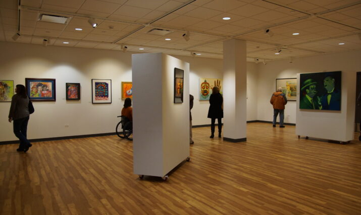 Komechak Art Gallery exhibit