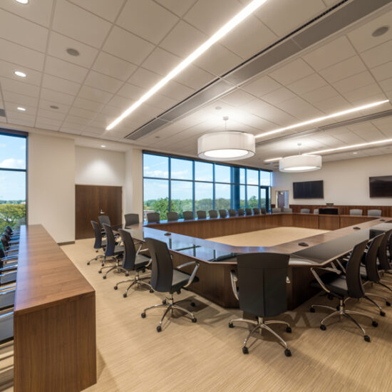 Goodwin College of Business board room