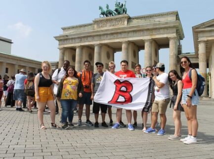 study abroad group in Berlin
