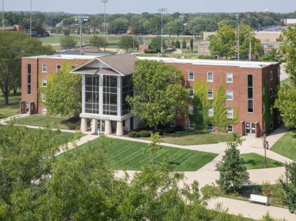 Jaeger, Quad, dorm, campus, building