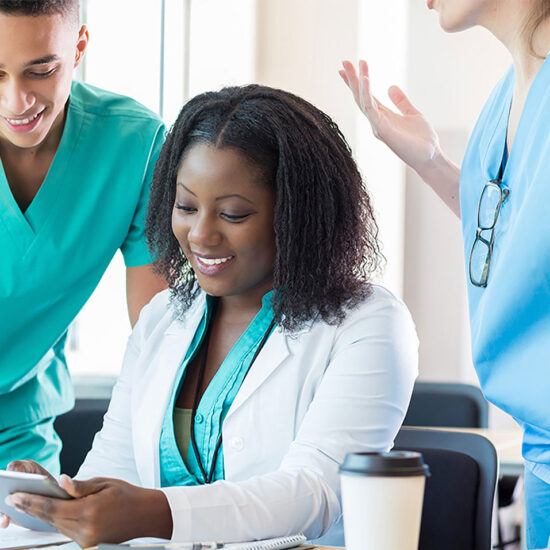 Nurses in DNP program