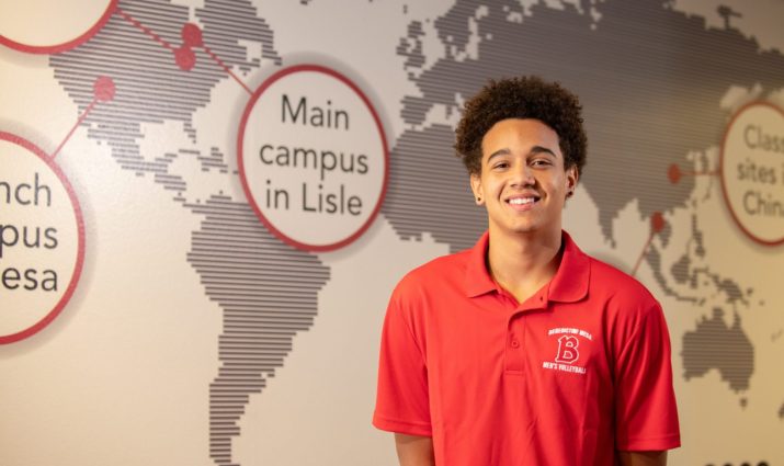 Male student, Mesa campus, student life, BenU