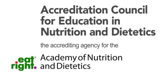 Nutrition accreditation logo