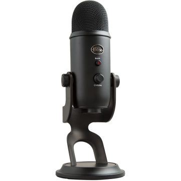 Image of "Blue" microphone for load by Library Technology