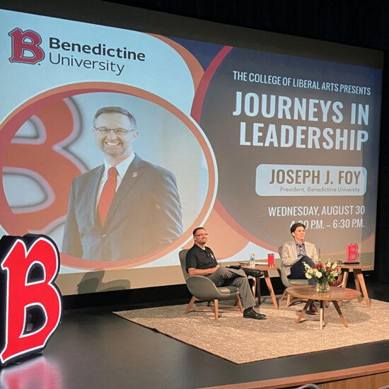 Dr. Foy speaks at Journeys in Leadership event