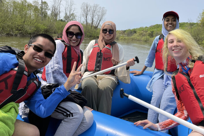 Scholars Program rafting/service trip 2023