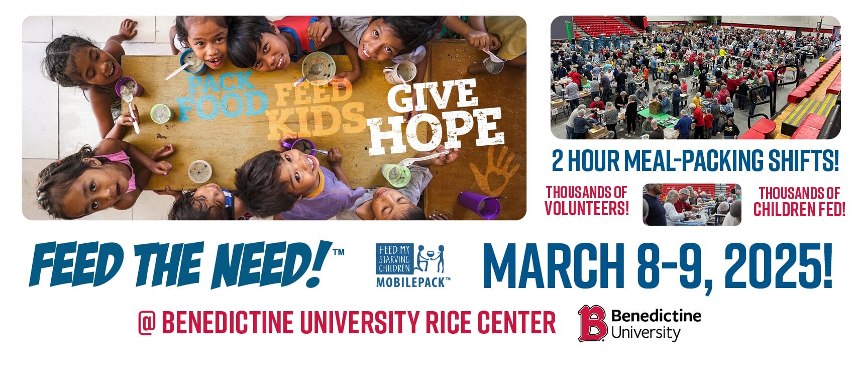 Feed the Need! Hosted at the Rice Center