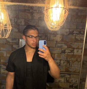 Benedictine University student Christopher Lyons