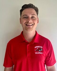 Headshot of BenU Mesa Men's Volleyball Coach Grant DeGrasse