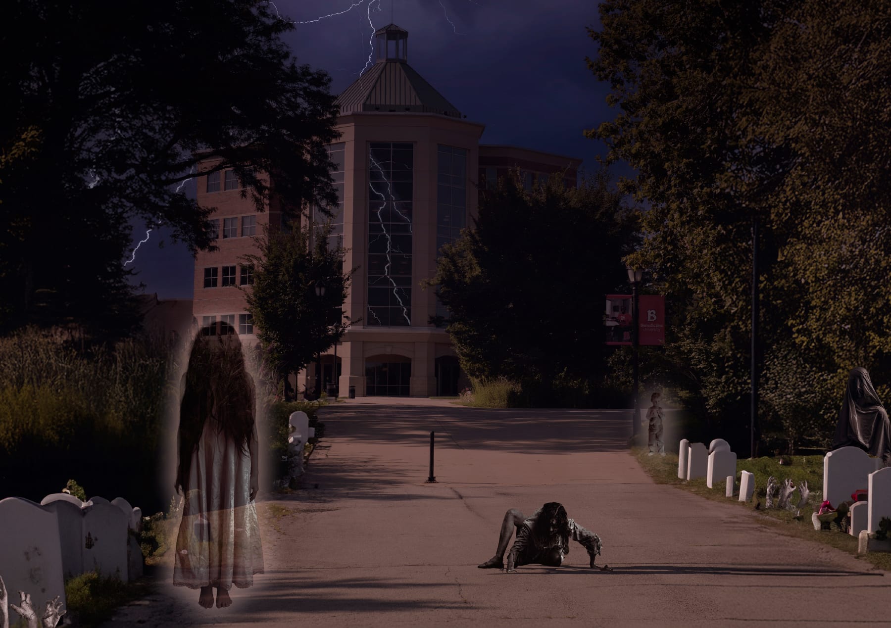 BenU Haunted House 2025 - Campus of the Dead