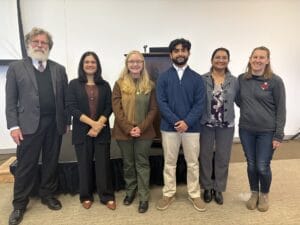 Image of BenU student panel on interfaith