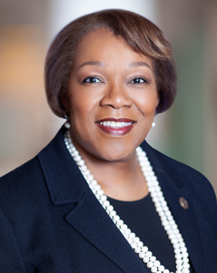 President Z Scott speaking at Journeys in Leadership at BenU in April 2026