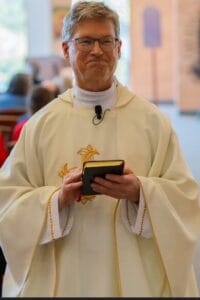 Image of BenU priest Fr. Paul Kasun, OSB