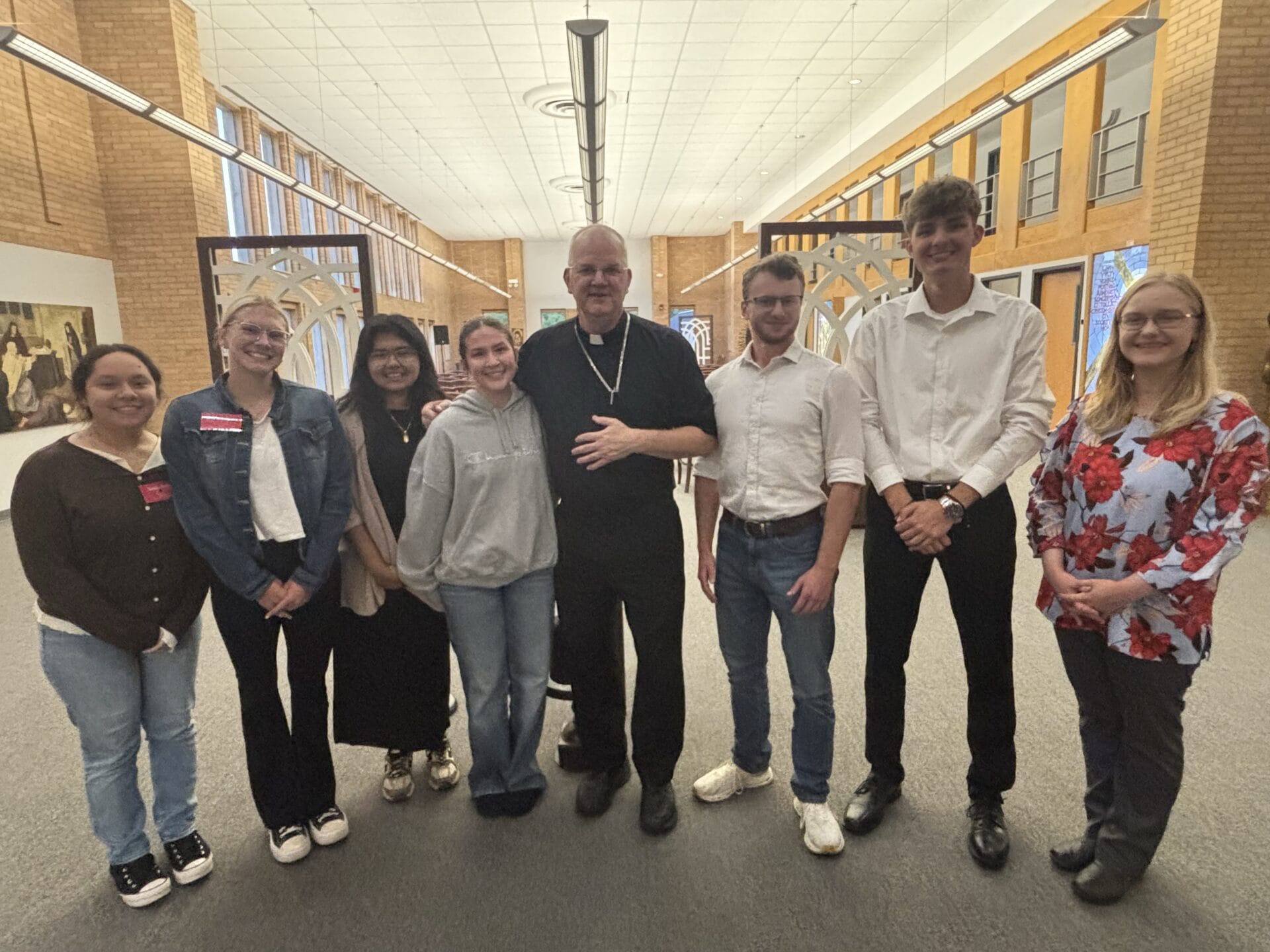BenU Welcomes Bishop Spies and College Students for Annual Bishop’s Mass
