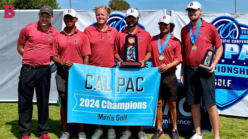 Men Golf Cal Pac 2024 Champions