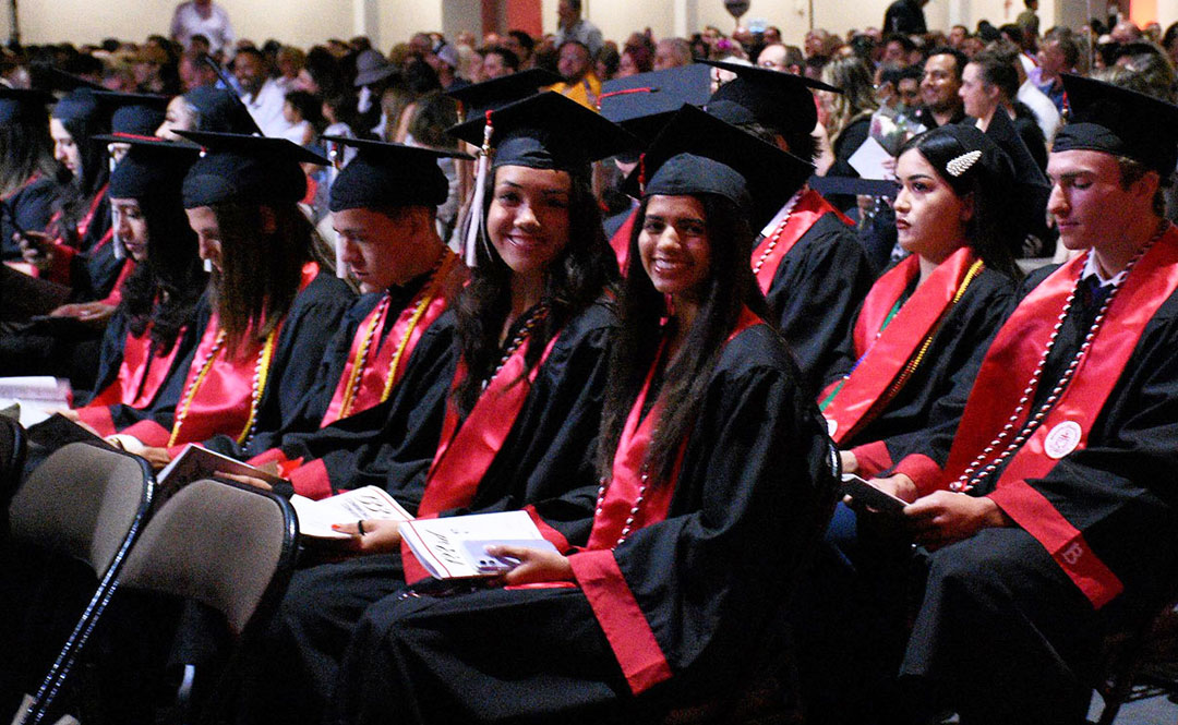 Mesa group at commencement ceremony 2023