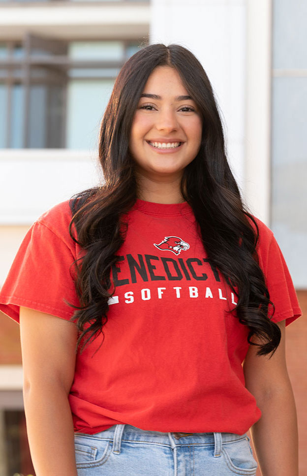 Redhawk Promise, female Mesa student vertical